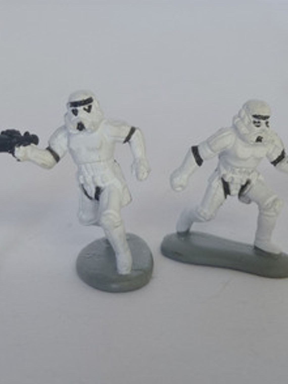 4x Stormtroopers 90s Star Wars Galoob Micro Machines 2