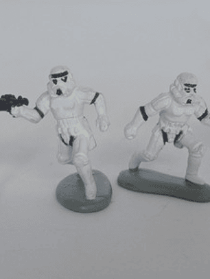 4x Stormtroopers 90s Star Wars Galoob Micro Machines