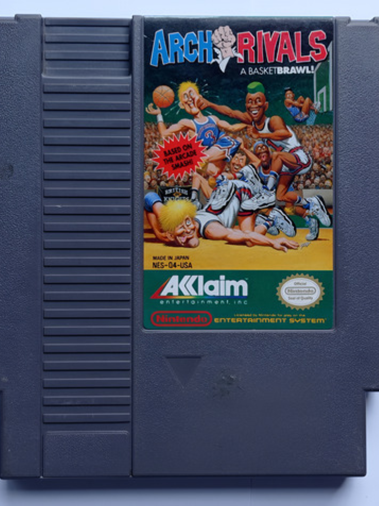Arch Rivals Nes Midway Rare David Wise Nintendo 1