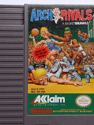 Arch Rivals Nes Midway Rare David Wise Nintendo