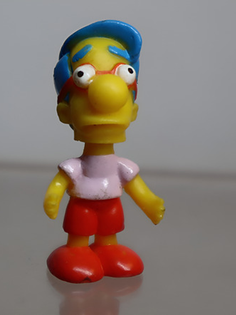 Miniatura Milhouse 2002 Tomy Simpsons Mini Bobble Head 1