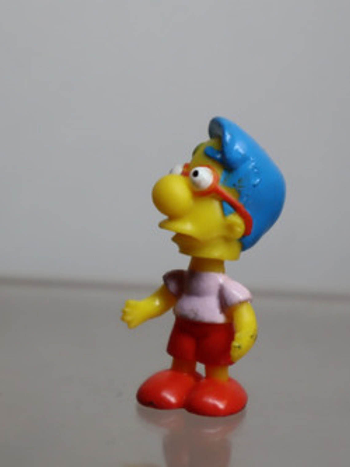 Miniatura Milhouse 2002 Tomy Simpsons Mini Bobble Head 5