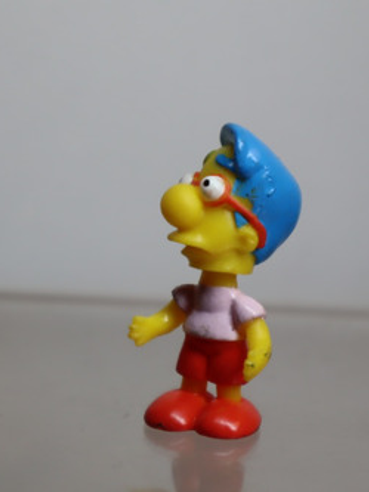 Miniatura Milhouse 2002 Tomy Simpsons Mini Bobble Head 5