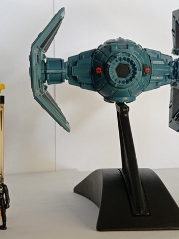 Tie Interceptor 1996 Star Wars Galoob Micro Machines 5
