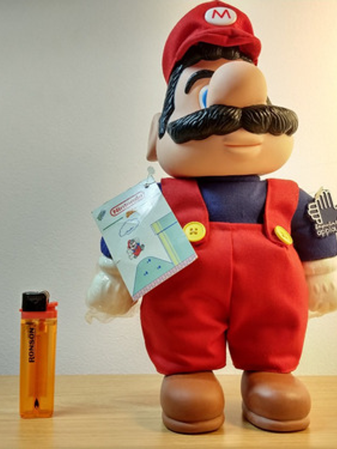 Super Mario Bros 2 Plush 1989 Peluche Nintendo Applause 2