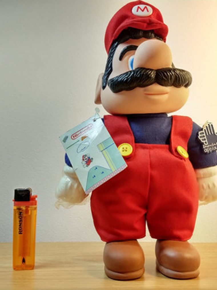 Super Mario Bros 2 Plush 1989 Peluche Nintendo Applause 2