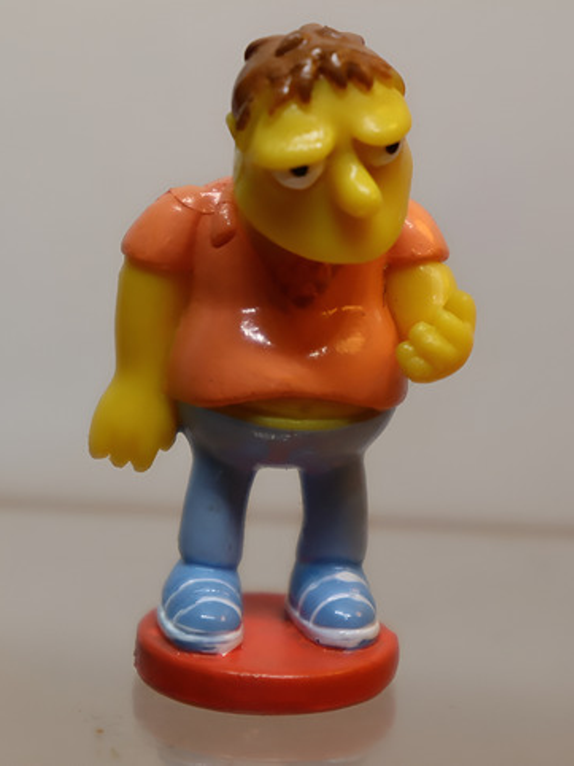Barney 2005 Tomy Simpsons Mini Bobble Head 1