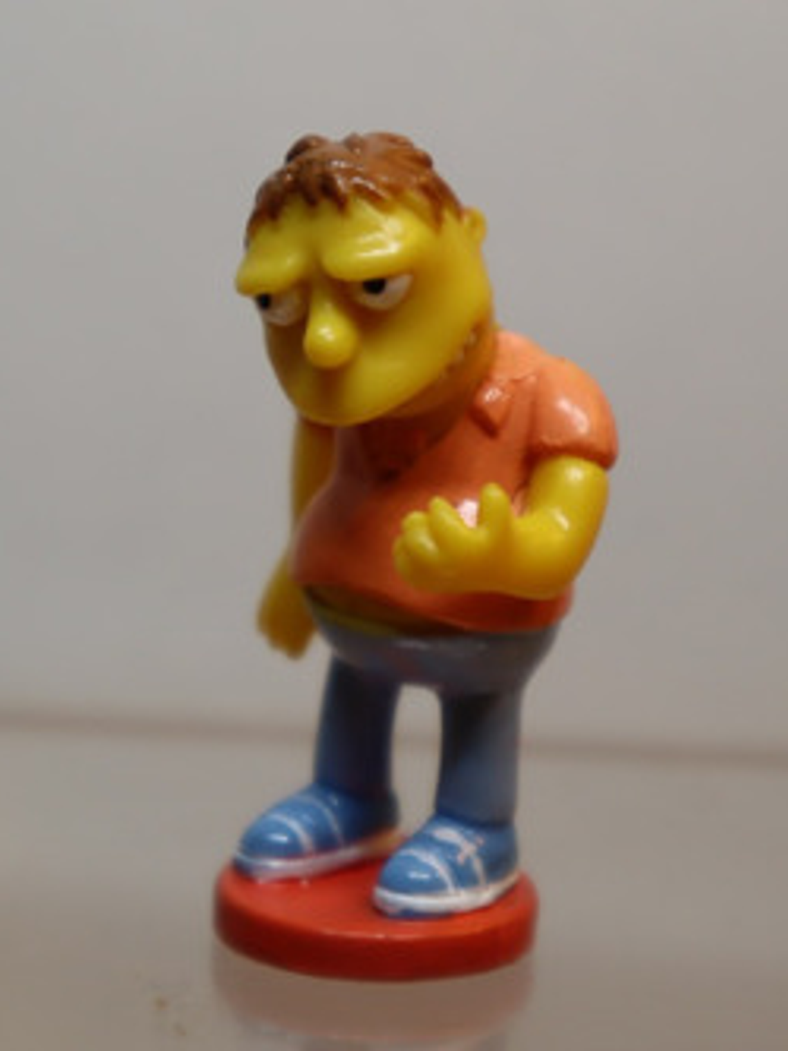 Barney 2005 Tomy Simpsons Mini Bobble Head 5