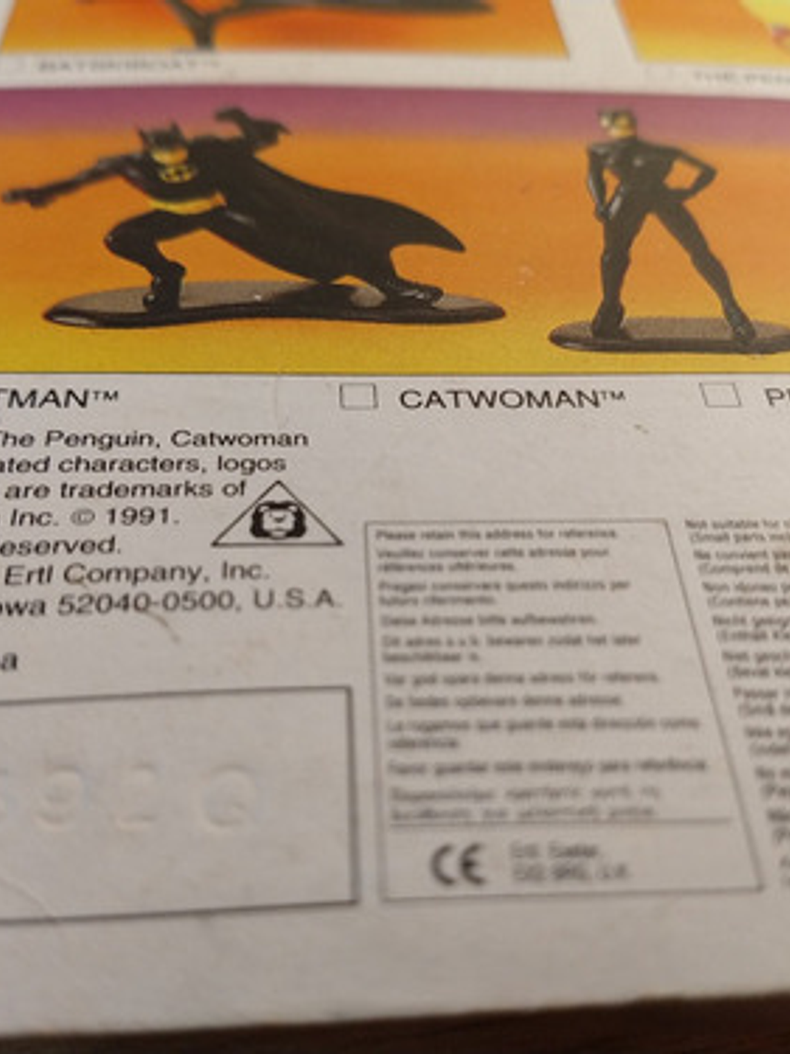 The Penguin 1992 Batman Returns Die Cast Metal 5