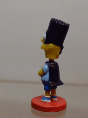 Bart 2005 Tomy Simpsons Mini Bobble Head Bartman