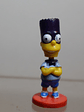 Bart 2005 Tomy Simpsons Mini Bobble Head Bartman - Miniatura 5