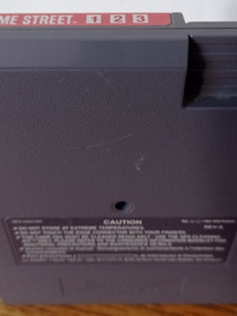 Sesame Street 1 2 3 Nes Rare 1989 Nintendo 3