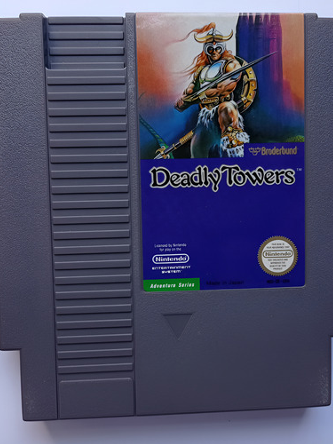 Deadly Towers Nes Lenar Tamtex Nintendo Broderbund 1
