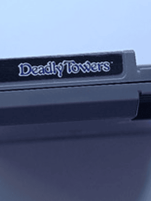 Deadly Towers Nes Lenar Tamtex Nintendo Broderbund