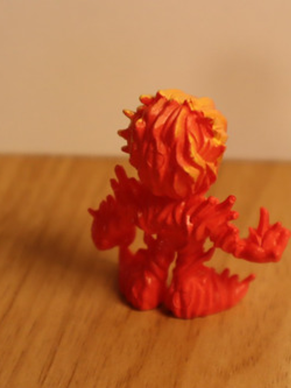 Meramon 1997 Bandai Miniatura Digimon Season 1 Figura 4