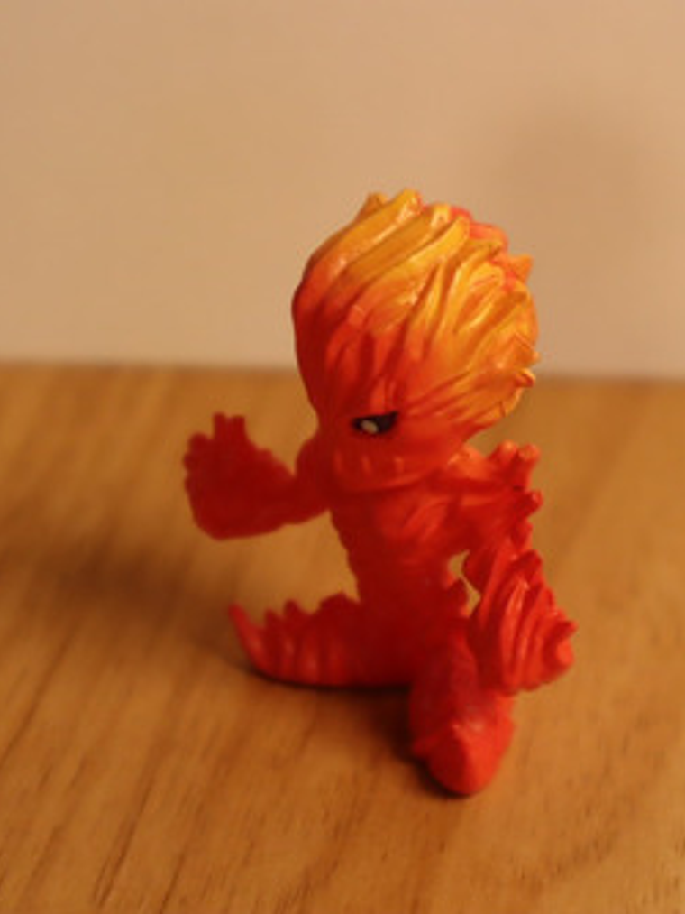 Meramon 1997 Bandai Miniatura Digimon Season 1 Figura 5