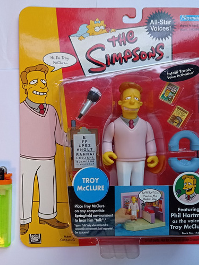 Troy Mclure 2002 Simpsons World Of Springfield Celebrity 2