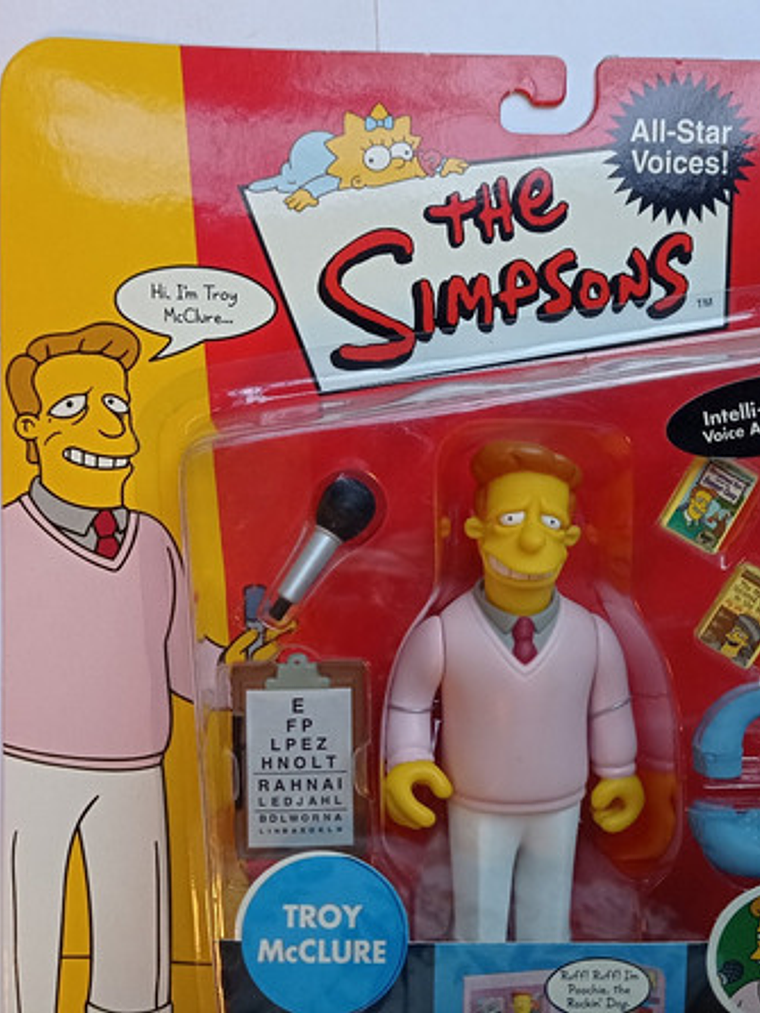 Troy Mclure 2002 Simpsons World Of Springfield Celebrity 3