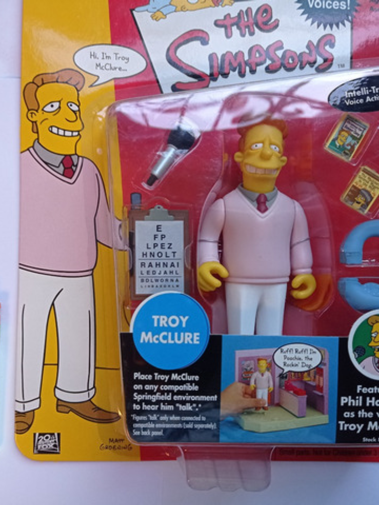 Troy Mclure 2002 Simpsons World Of Springfield Celebrity 4