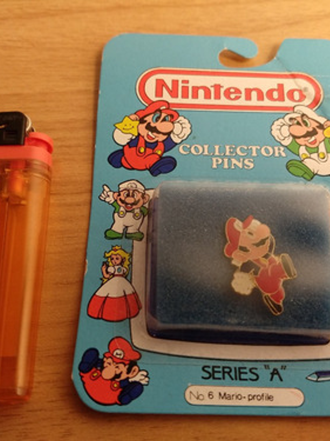 Pin Mario Profile 1988 1989 Nintendo Super Mario Bros 2