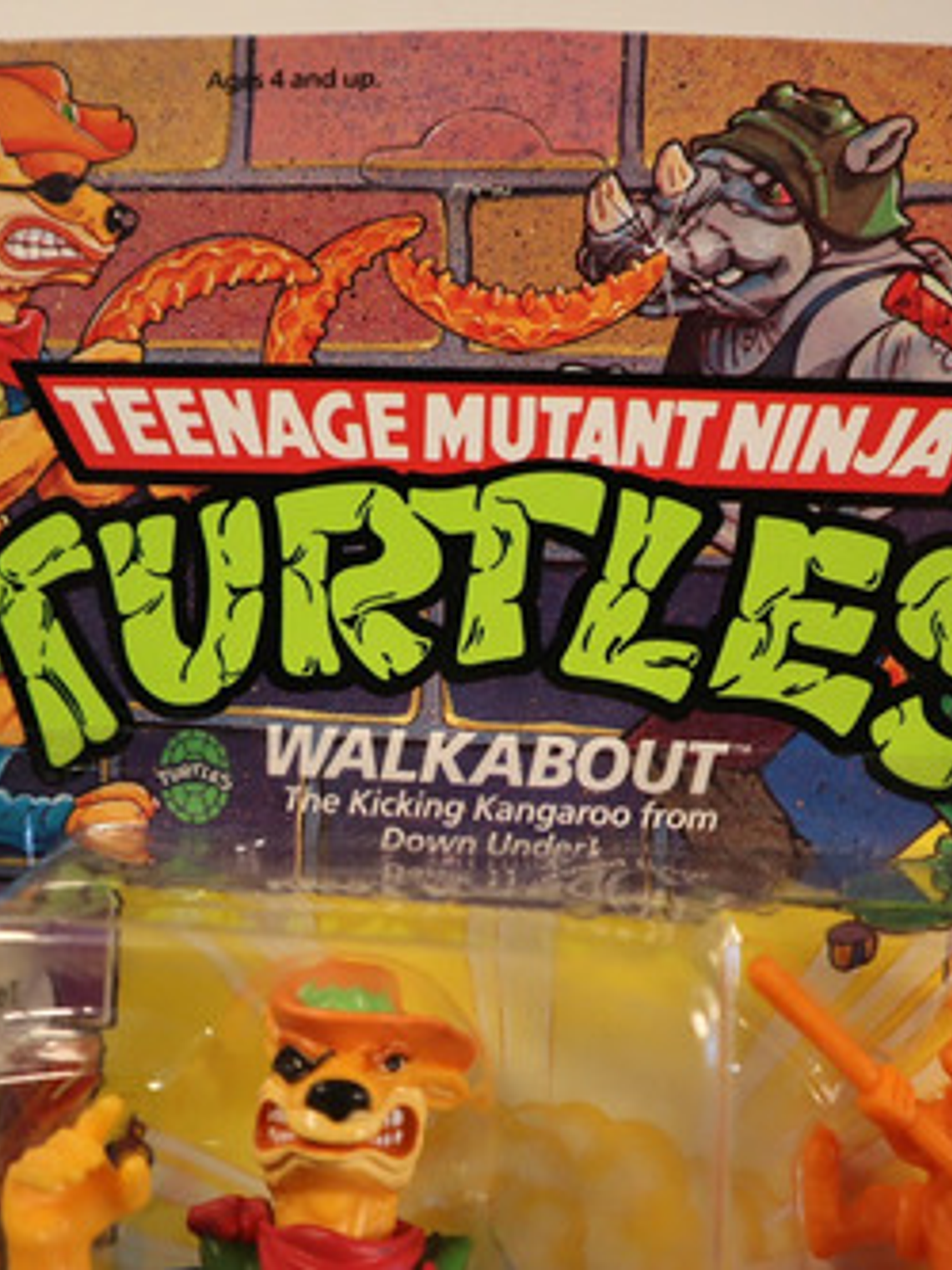 Walkabout 1991 Tmnt ! Canguro 90s Tortugas Ninja 2
