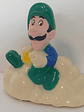 Luigi With Star 1989 Figura Mini Nintendo Mario Bros 80s - Miniatura 1