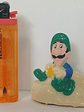 Luigi With Star 1989 Figura Mini Nintendo Mario Bros 80s - Miniatura 2
