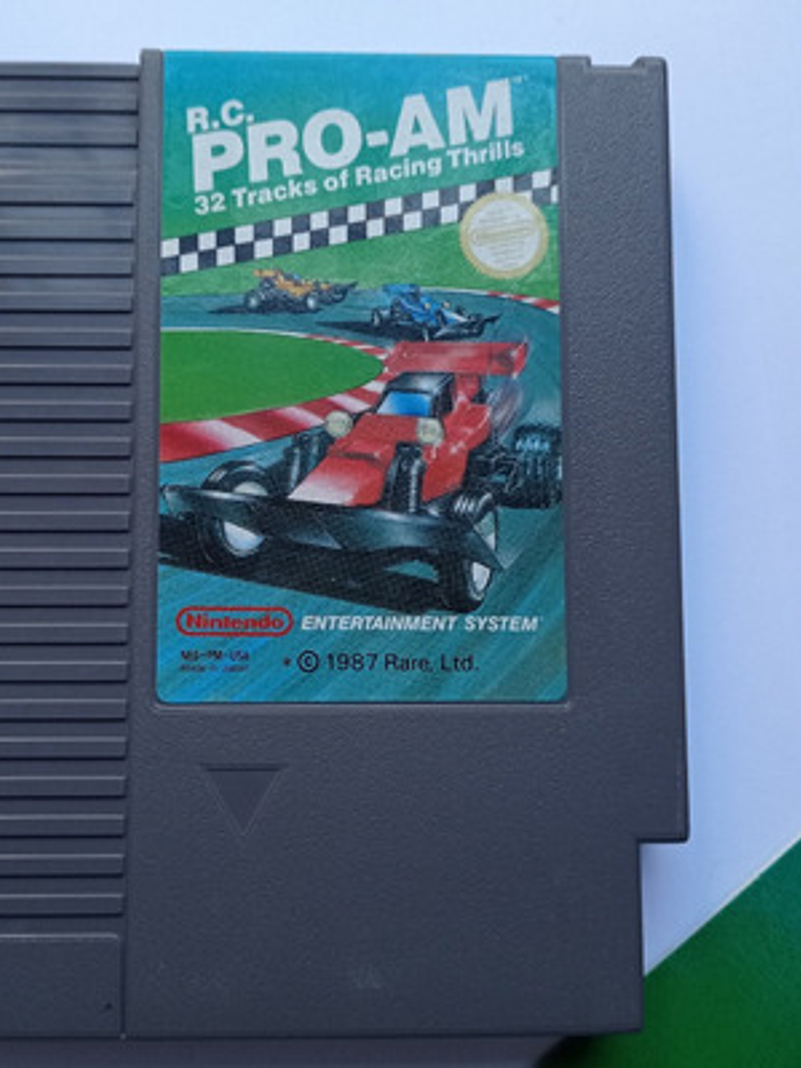 R.c. Pro-am Con Manual Nes Rare David Wise Nintendo 5