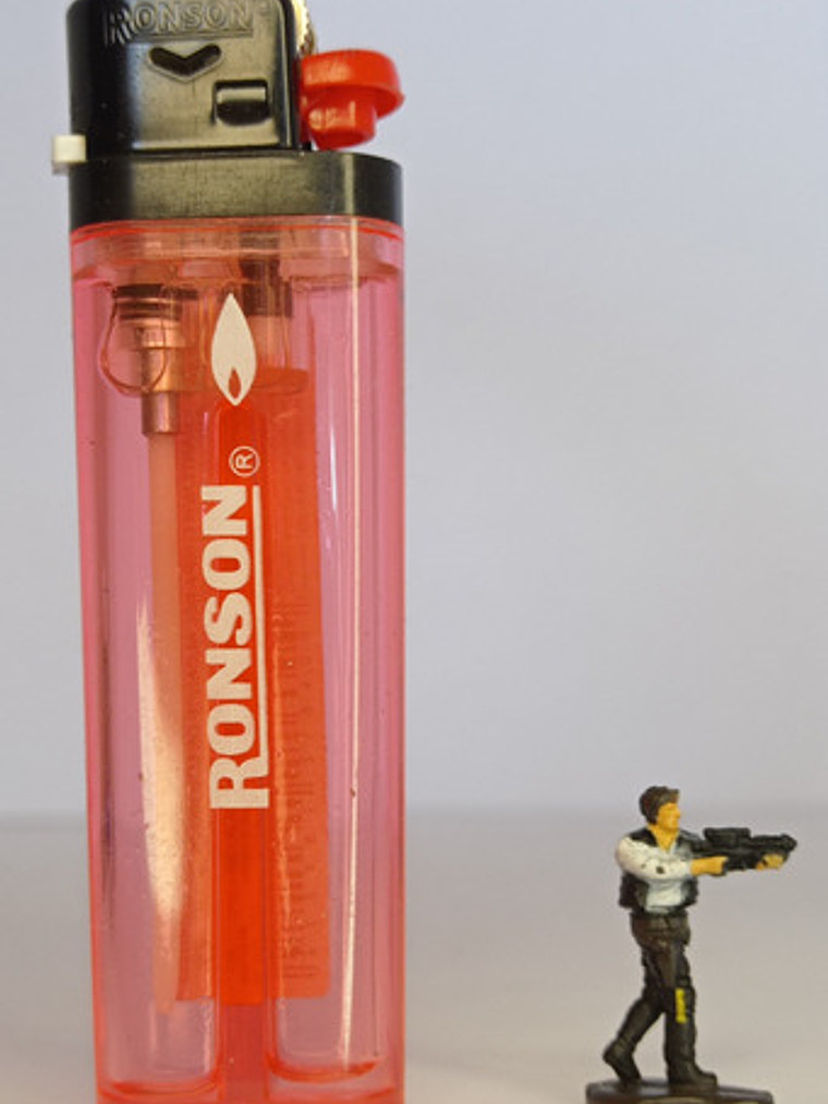 Han Solo W Gun 90s Star Wars Galoob Micro Machines 2