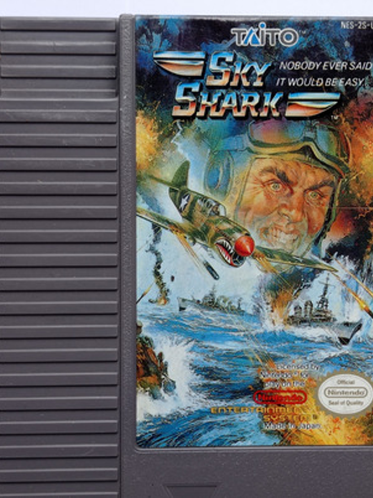 Sky Shark Nes Nintendo Taito 2