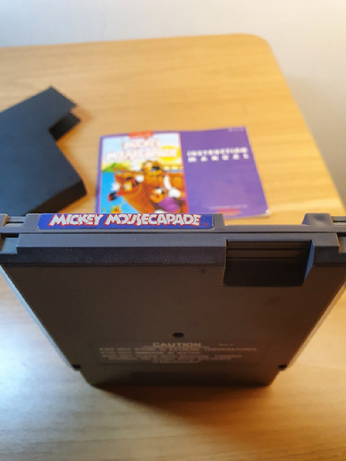 Mickey Mousecapade Con Manual Nes Capcom Hudson Nintendo 5