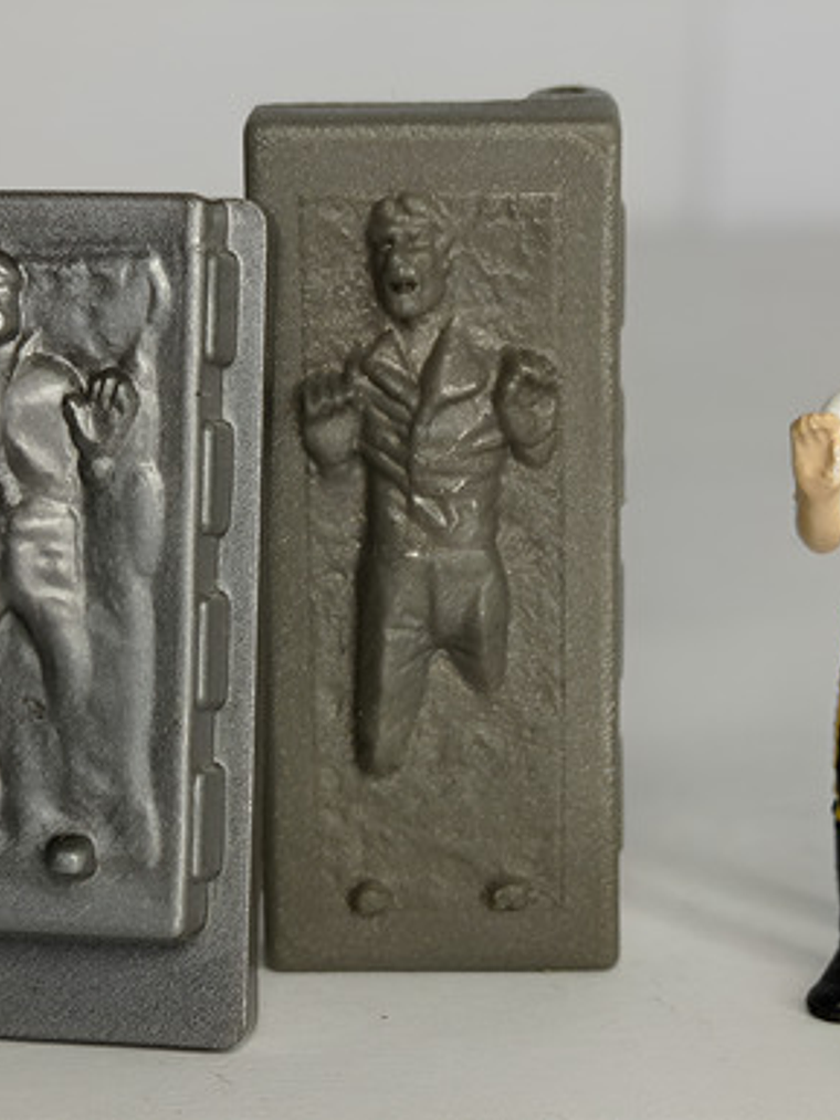 Han Solo + Carbonite Blocks 90s Star Wars Micro Machines 1