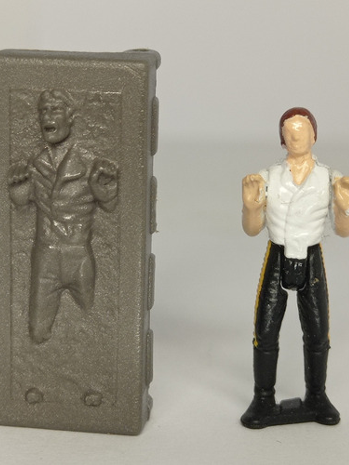 Han Solo + Carbonite Blocks 90s Star Wars Micro Machines 3