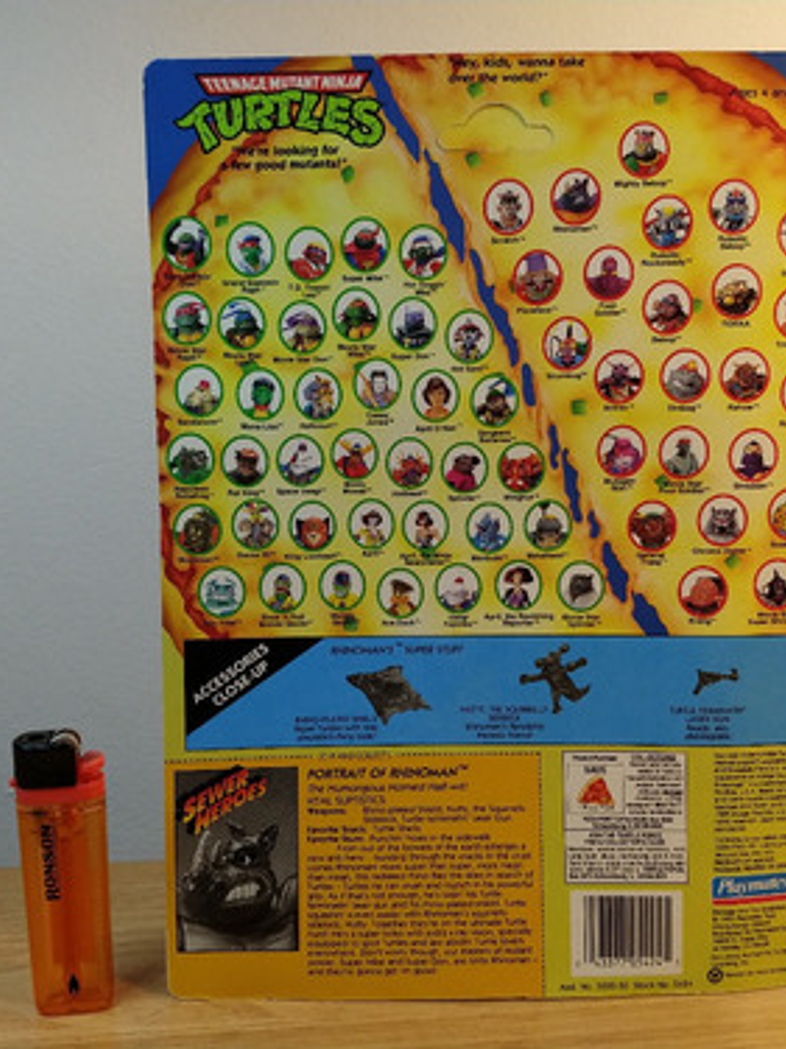 Rhinoman 1993 Tmnt ! Rocksteady Sewer Heroes 90s Ninja 4