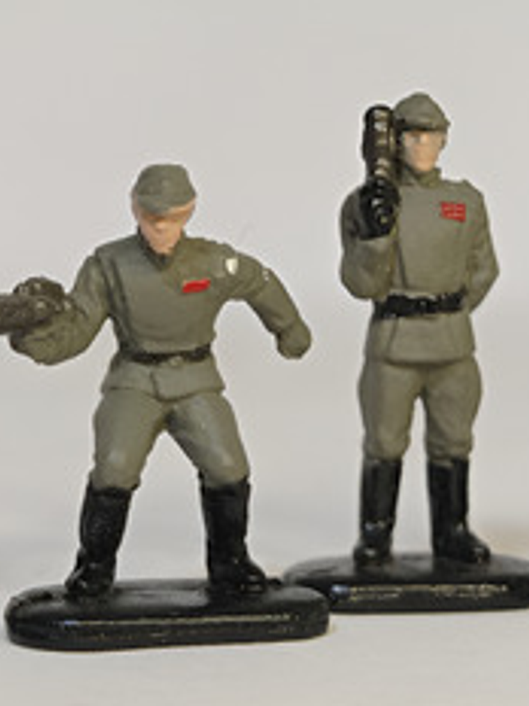 4x Imperial Officers 90s Star Wars Micro Machines 1