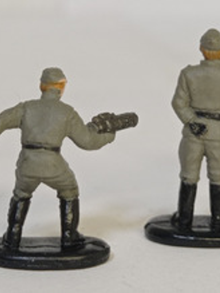 4x Imperial Officers 90s Star Wars Micro Machines 5