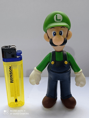 Luigi 2009 Nintendo Figura Mario Bros