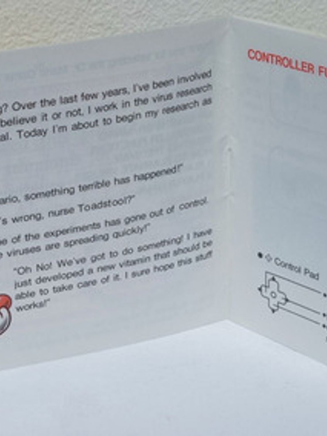 Manual De Juego Dr Mario Gameboy Nintendo 2