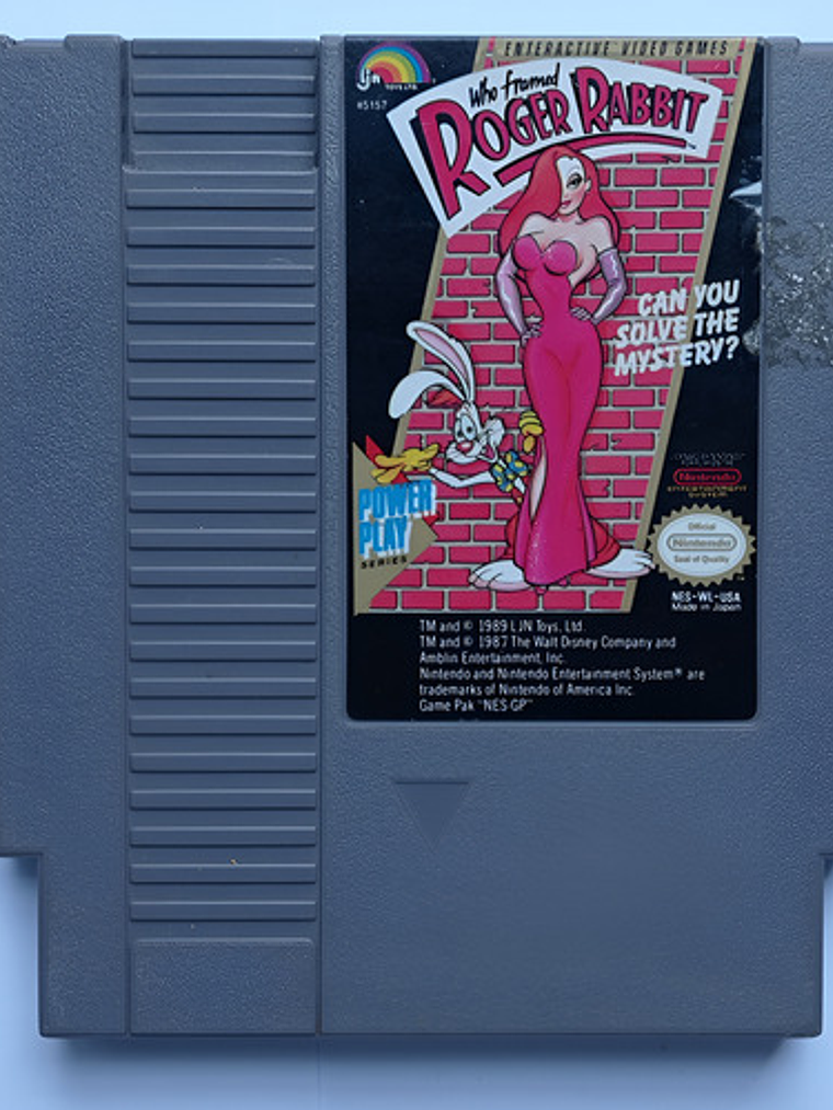 Who Framed Roger Rabbit Nes Capcom Rare David Wise Nintendo 1