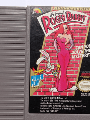Who Framed Roger Rabbit Nes Capcom Rare David Wise Nintendo