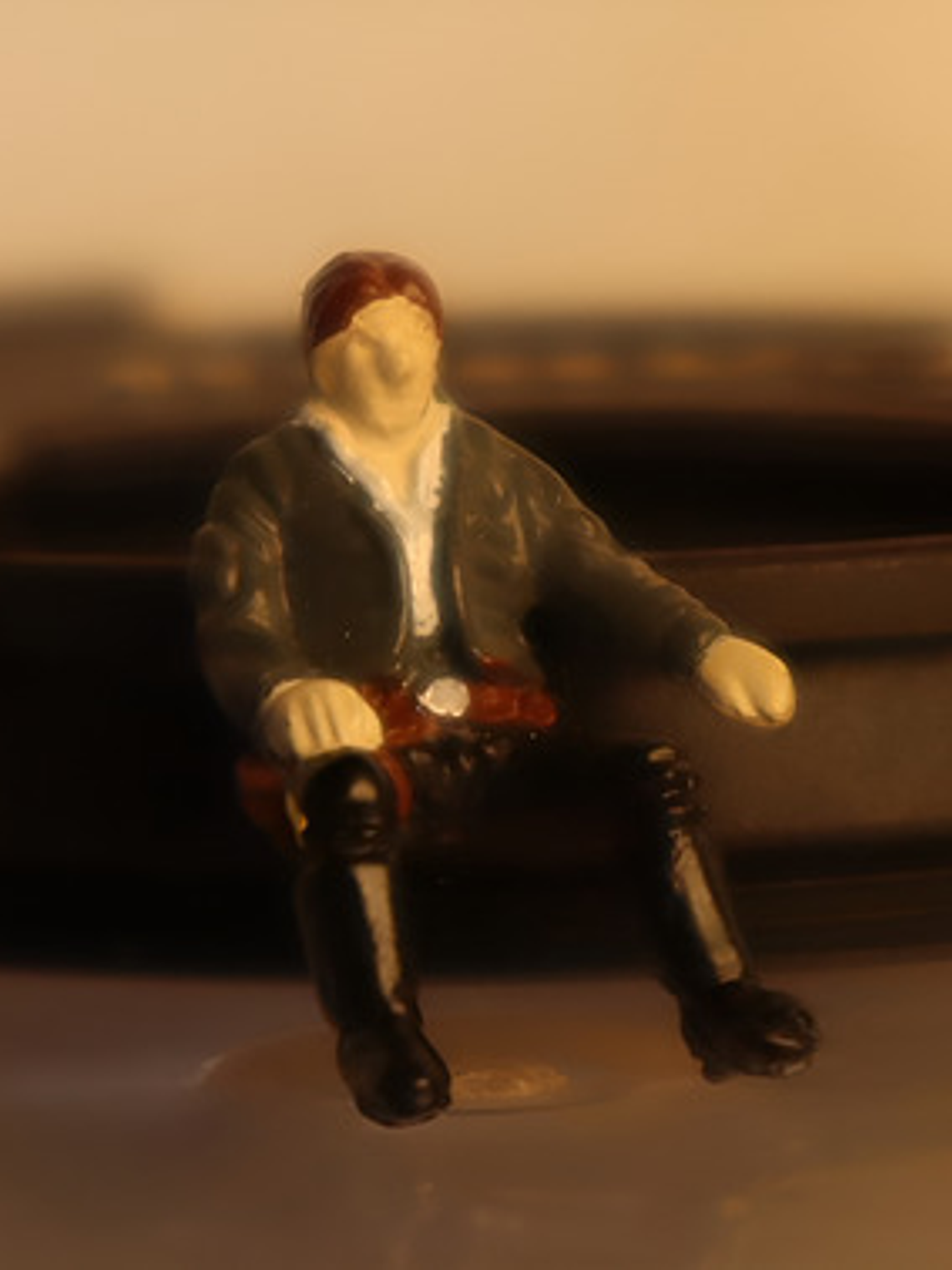 Miniatura Han Solo Sentado Star Wars Mini Micro Machines 1