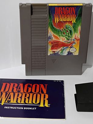 Dragon Warrior Con Manual Nes Square Enix Nintendo