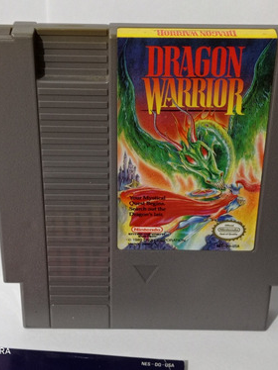 Dragon Warrior Con Manual Nes Square Enix Nintendo 2