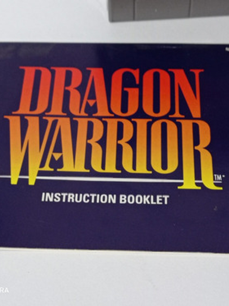 Dragon Warrior Con Manual Nes Square Enix Nintendo 5