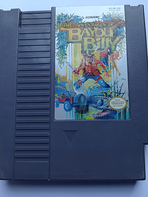 Adventures Of Bayou Billy Nes Konami Nintendo