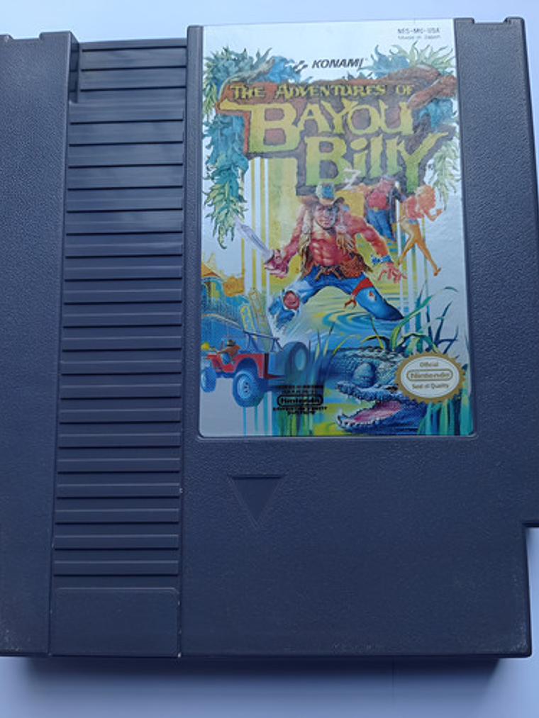 Adventures Of Bayou Billy Nes Konami Nintendo 1