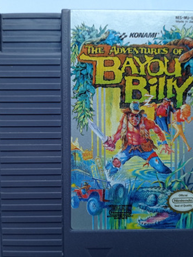Adventures Of Bayou Billy Nes Konami Nintendo 2
