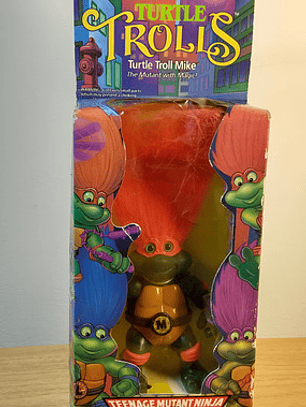 Turtle Troll Mike 1993 Tmnt ! Michelangelo Tortugas Ninja