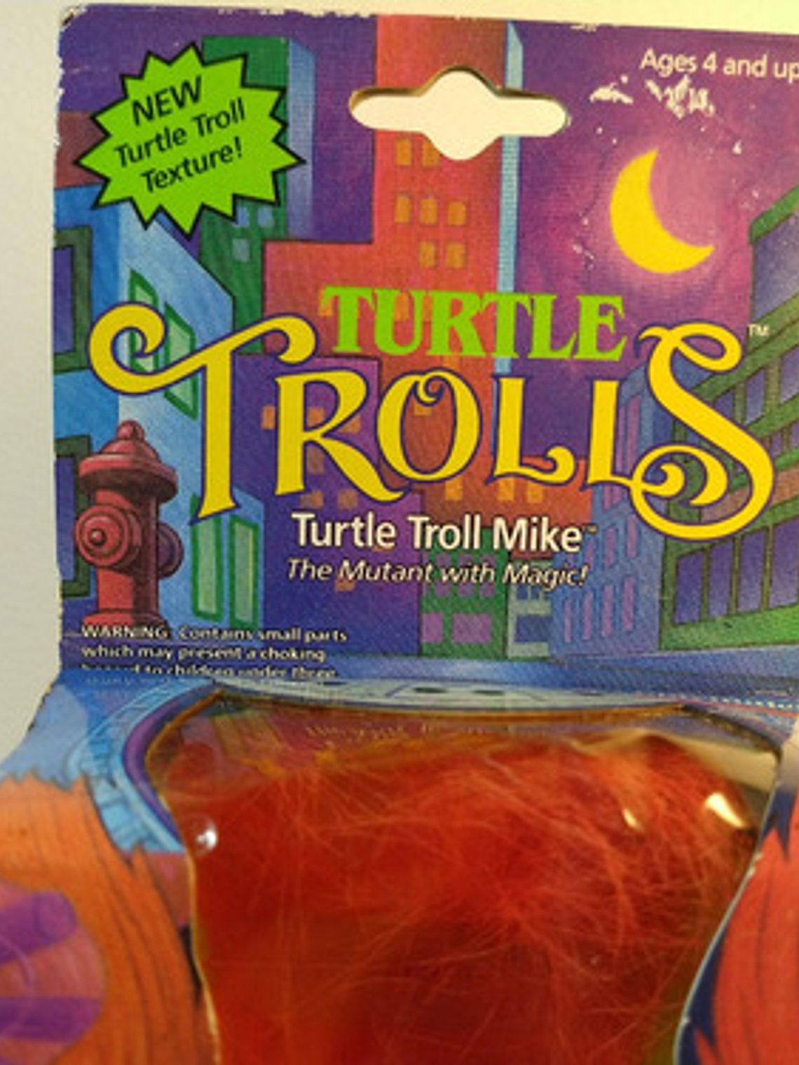 Turtle Troll Mike 1993 Tmnt ! Michelangelo Tortugas Ninja 3