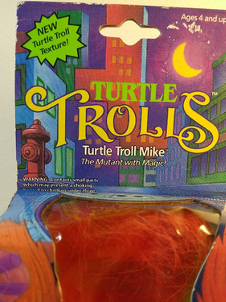 Turtle Troll Mike 1993 Tmnt ! Michelangelo Tortugas Ninja 3